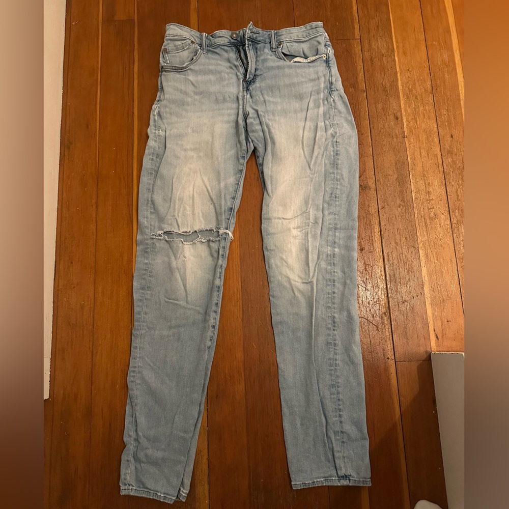 American Eagle Outfitters Blue Skinny Jeans